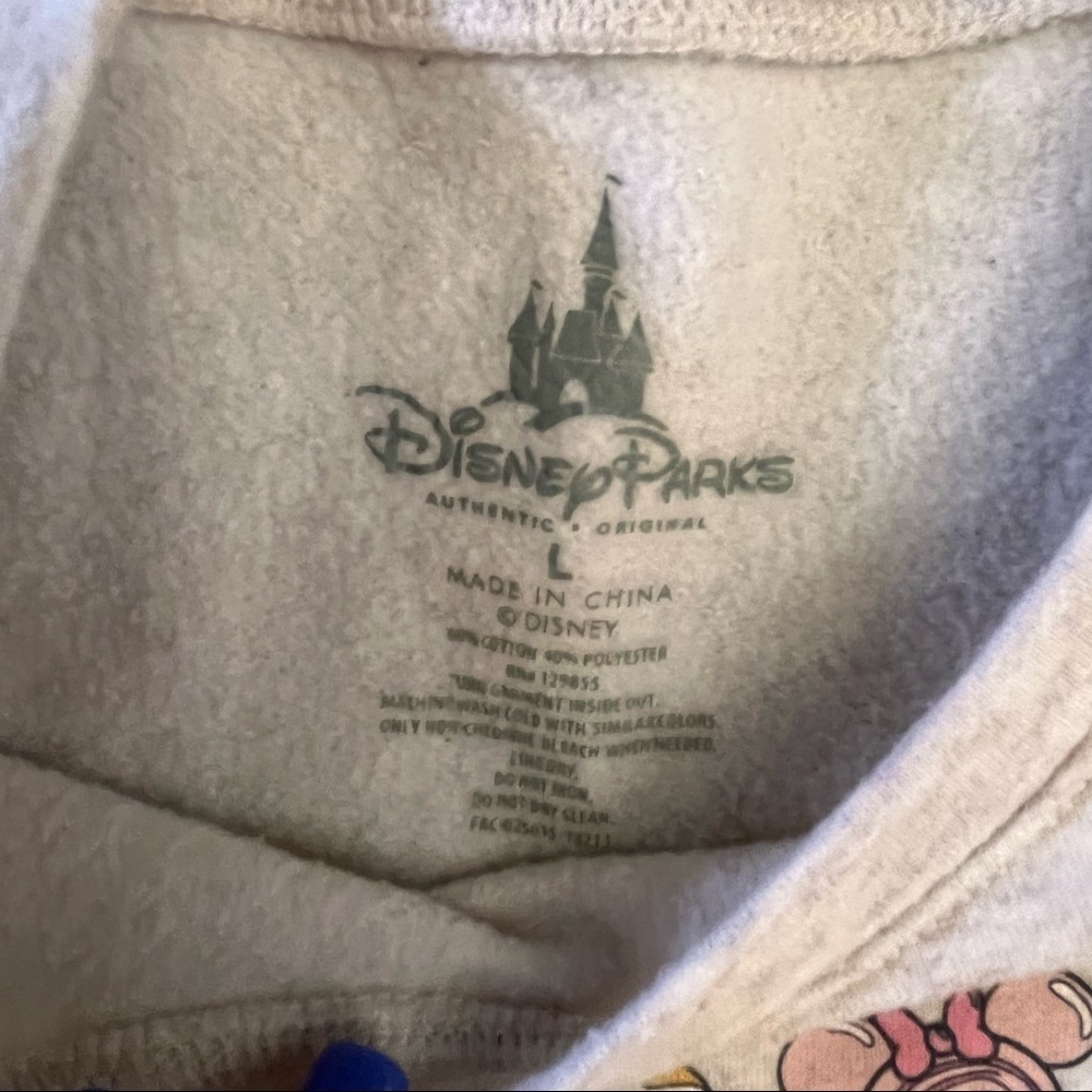 Disney parks snack dress girls Sz large #disneylife ruffle oatmeal color - Picture 3 of 6